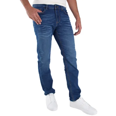 Jeans Slim Hombre Azul Medio Stretch Tiro Bajo Edward’s 5504