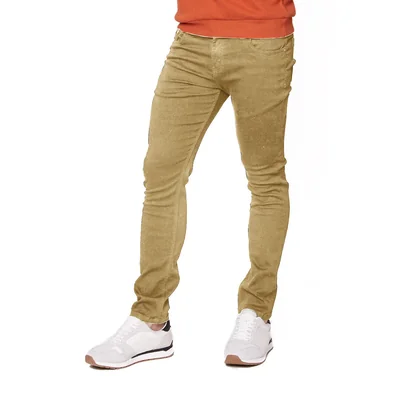 Pantalón Skinny Hombre Gabardina Stretch Tipo Jean Khaky Edward’s 5501