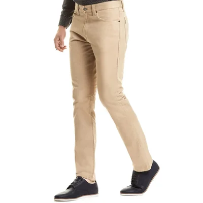 Edward’s Jeans Pantalón Gabardina Strech Khaki Hombre BossSlim