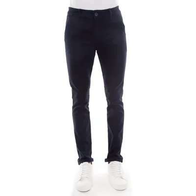 Pantalón Skinny Hombre Gabardina Azul Marino Edward’s