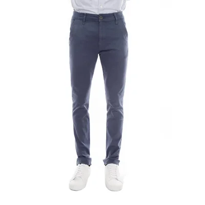Pantalón Skinny Hombre Gabardina Plumbago Edward’s