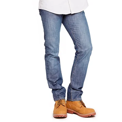 Jeans Slim Hombre Stretch Deslavado Tiro Bajo Edward’s 1027