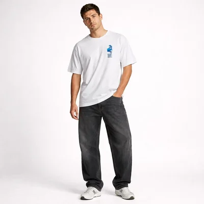 Jeans Negro Baggy Hombre Stonejnsneg