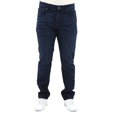 Jeans Carlo Corinto Hombre Regular Fit Azul Obscuro