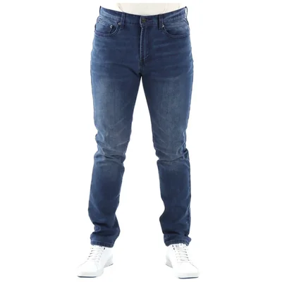 Jeans Slim Straight Fit Hombre Bruno Magnani Oscuro
