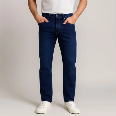 Jeans Petroleo American Gl Hombre