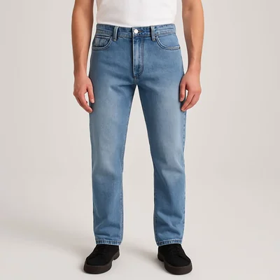Jeans Deslavado American Gl Hombre