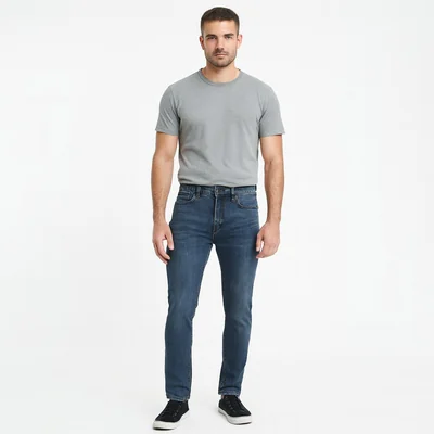 Jeans Gris Hombre Ln406