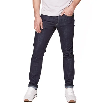 Jeans Slim Hombre Azul Oscuro Stretch Tiro Bajo Edward’s 1002