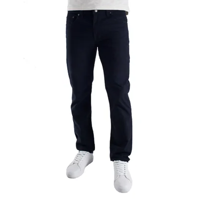 Pantalón Slim Hombre Gabardina Stretch Tiro Bajo Azul Marino Edward’s 1322