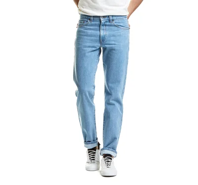 Edward's Jeans Recto Hombre Azul Claro Stone Bleach Tiro Alto 2602