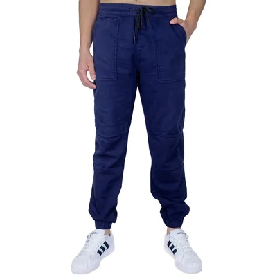 Pantalón Jogger con Jareta U Sport Azul Oscuro para Hombre