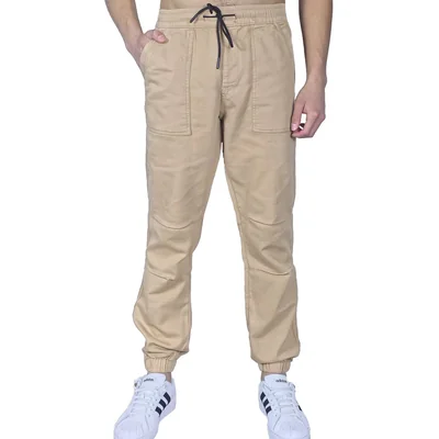 Pantalón Jogger con Jareta U Sport Café Claro para Hombre