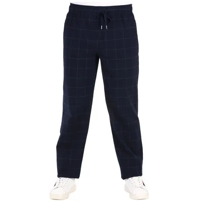 Pantalón Cuadros Seersucker Casual Bruno Magnani para Hombre