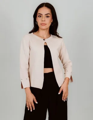 Suéter Zuio cuello redondo para mujer