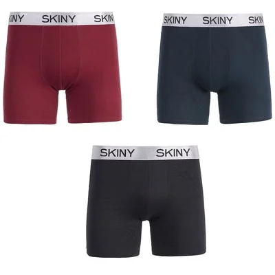 3 Pack Boxer Largo Silver Line Skiny para Hombre