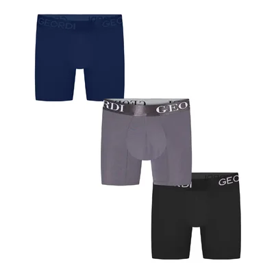 Set 3 Pack Bóxers Geordi para Hombre