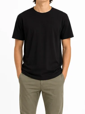 2 Piezas Playera Algodón Caballero Cuello Redondo Scott & Cody