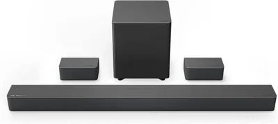 VIZIO M-Series 5.1 - Barra de Sonido Premium con Dolby Atmos, DTS:X, Bluetooth, subwoofer inalámbrico, Compatible con Asistente de Voz