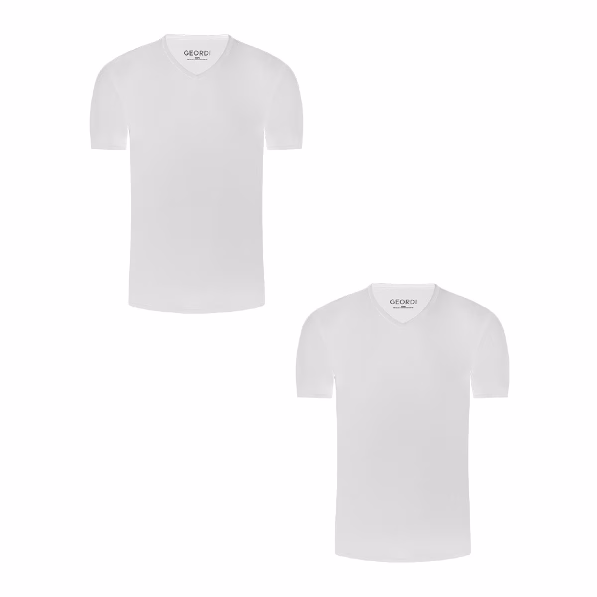 Set 2 Pack Camisetas Geordi para Hombre