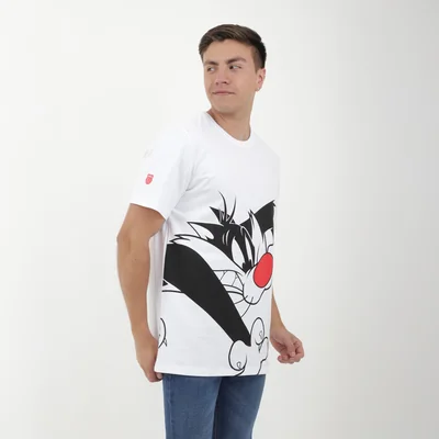 Playera Silvestre K-Swiss Para Hombre Color Blanco