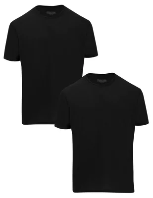 SET DE 2 PLAYERAS BÁSICAS NEGRAS INDICUM HOMBRE