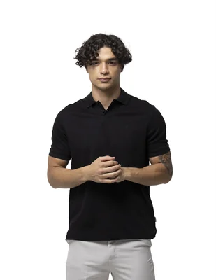Playera Tipo Polo Boroni De Algodón Pima Premium
