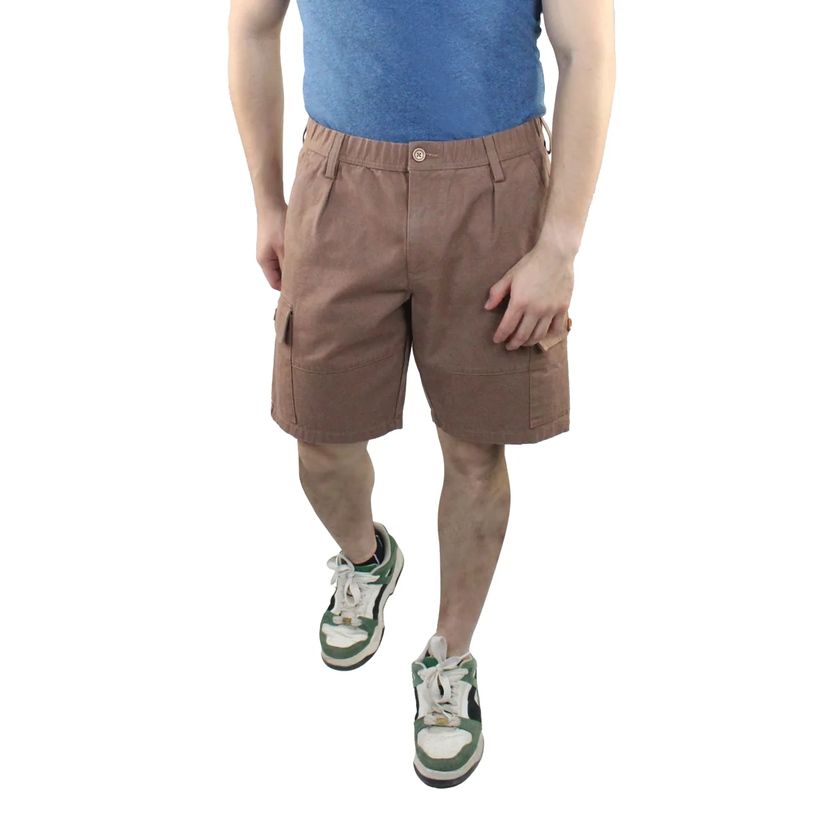 Bermuda Gabardina Hombre Cargo 3421A