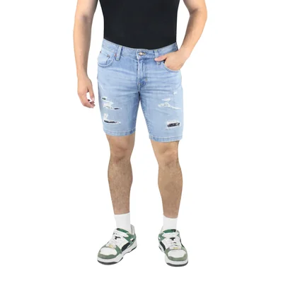 Bermuda Mezclilla Hombre Straight 3383