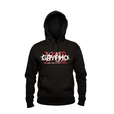 Hoodie Explod para con relieve high density Grypho