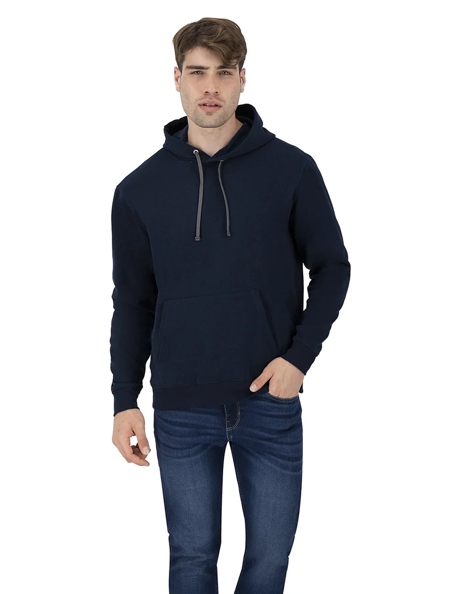 SUDADERA BÁSICA CON CAPUCHA MARINO CHICA INDICUM HOMBRE