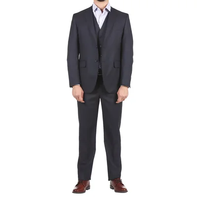 Traje Saco Pantalón Chaleco Bruno Magnani para Hombre