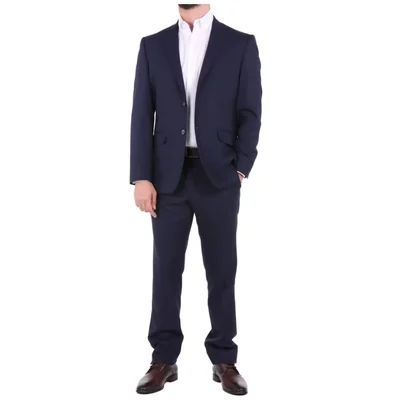 Traje Regular Hombre Pierre Cardin Formal Azul