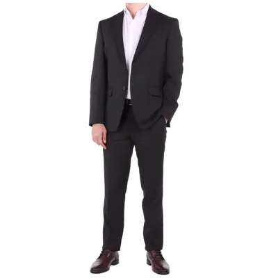 Traje Pierre Cardin Negro Regular Hombre
