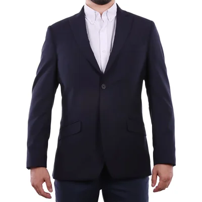Blazer Azul Marino Clásico Lmental para Hombre