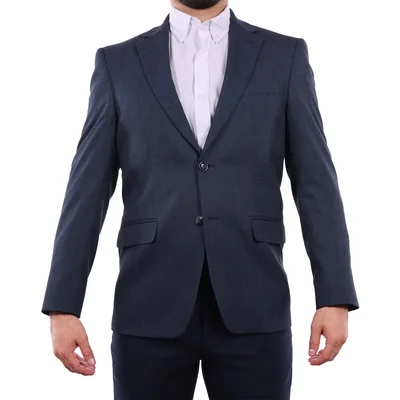 Saco Azul Oscuro con Corte Moderno Pierre Cardin para Hombre