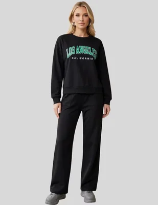 Conjunto pants casual Malabis para mujer
