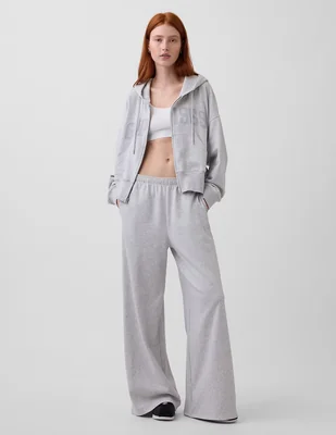 Pants amplio con jareta para mujer