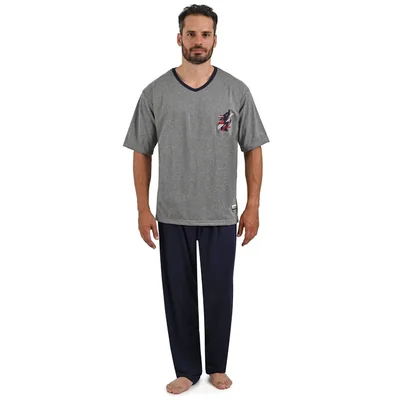 Pijama de Playera de Manga Corta y Pantalón Starwest para Hombre