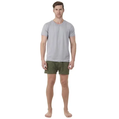 Set de Pijama Manga Corta y Short Skiny para Hombre