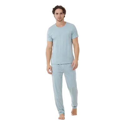 Pijama Set Essntal Pj Mc Pant Skiny para Hombre