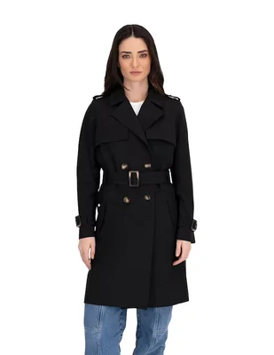 Gabardina con bolsillos Shyla para mujer