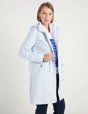 Gabardina con capucha Lieb para mujer
