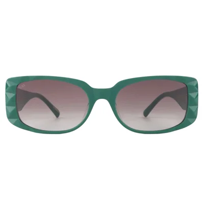 Lentes de Sol For Arts Sake diseño Cushion Green