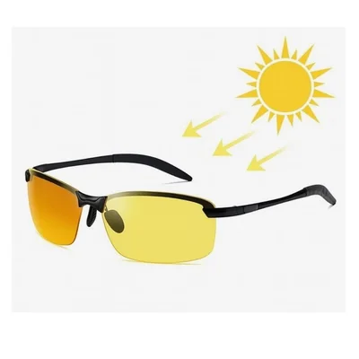Gafas de sol deportivas con lentes fotogray ambar fotocromaticas
