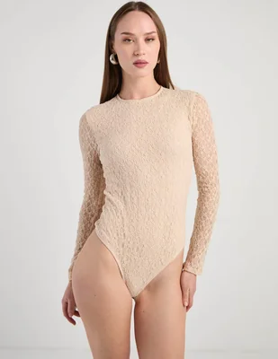 Body ivonne cuello redondo para mujer