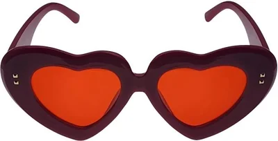 Lentes de sol Sersun SUN32 HEART rojo Unisex