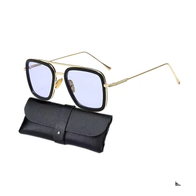 Lentes Sol Tonystark Spiderman Avengers Infinity War Armazón Dorado Varios colores