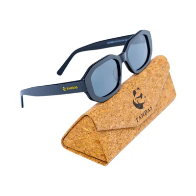 Lentes Gafas de Sol Polarizados PANDAS para Hombre y Mujer UV400 Alcyon Negro