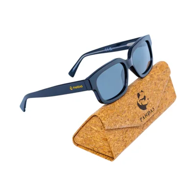 Lentes Gafas de Sol Polarizados PANDAS para Hombre y Mujer UV400 Corvus Negro